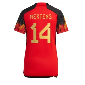 Belgien Dries Mertens #14 Replika Hjemmebanetrøje Dame VM 2022 Kortærmet